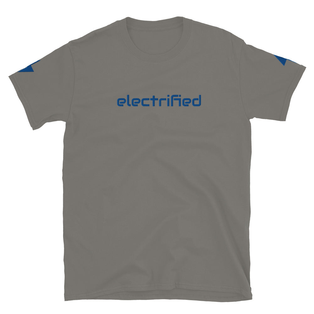 Electrified Embroidered TShirt - Charcoal Color - https://ascensionemporium.net